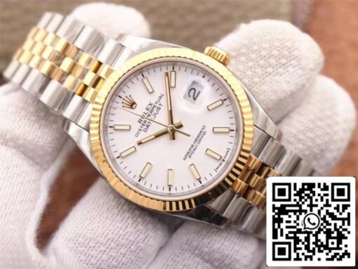 Rolex Datejust M126233-0019 1:1 Best Edition EW Factory White Dial Swiss ETA3235 - Image 8