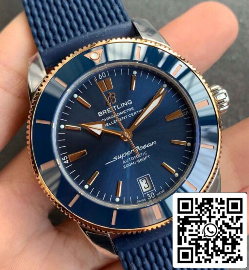 Breitling Superocean Heritage UB2010161C1S1 1:1 Best Edition GF Factory Blue Dial - Image 3