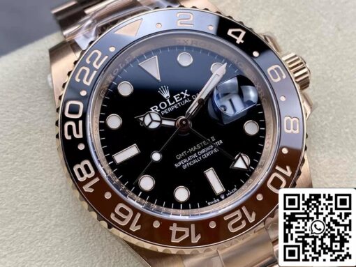 Rolex GMT Master II M126715CHNR-0001 1:1 Best Edition C+ Factory Black Dial - Image 8