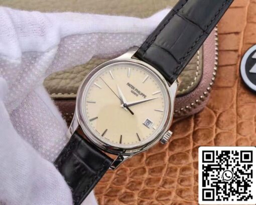 Patek Philippe Calatrava 5227 ZF Factory 1:1 Best Edition White Dial Swiss Cal.324 SC - Image 7