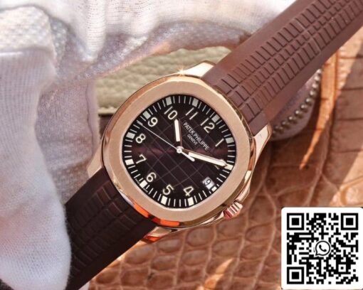 Patek Philippe Aquanaut 5167R-001 40mm 1:1 Best Edition ZF Factory Rose Gold - immagine 7