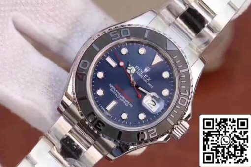 Rolex Yacht-Master 116622LN EW Factory 1:1 Best Edition Swiss ETA3135 Blue Dial - immagine 6