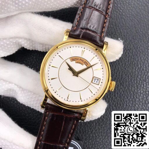 Patek Philippe Calatrava 5153R-001 1:1 Best Edition ZF Factory Gold Case - Image 7