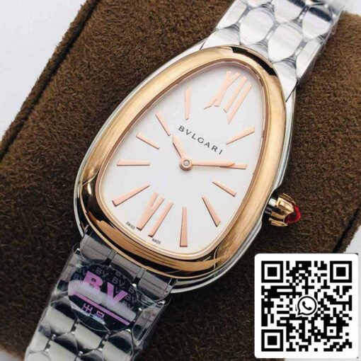 Bvlgari Serpenti 103144 1:1 Best Edition BV Factory Rose Gold Bezel - Image 8