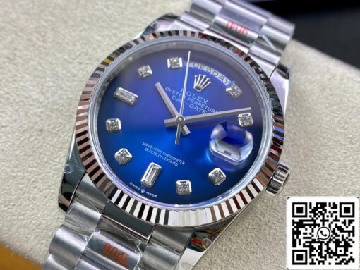 Rolex Day Date M128239-0023 36MM 1:1 Best Edition GM Factory Diamond Dial — изображение 8