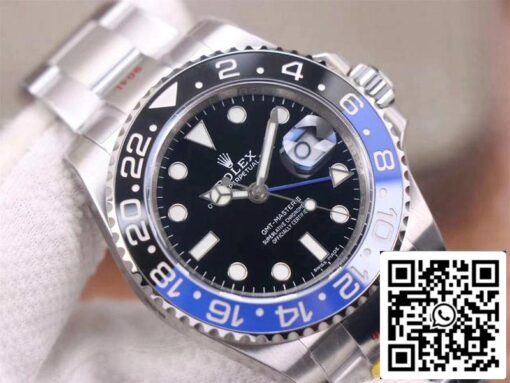 Rolex GMT Master II 116710BLNR-78200 1:1 Best Edition Noob Factory V11 Blue Needle Swiss ETA3186 - Image 7