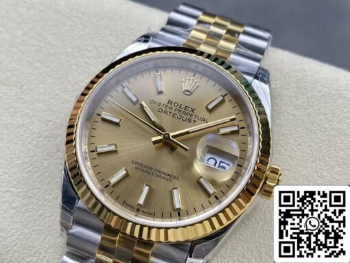 Rolex Datejust M126233-0015 1:1 Best Edition VS Factory Champagne Dial - Image 7