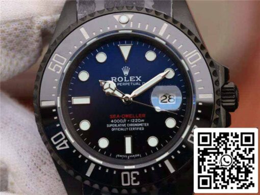 Rolex Deepsea Sea-Dweller 116660 1:1 Best Edition Swiss ETA2836 Gradient Dial - Image 7