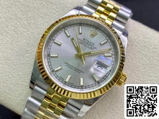 Rolex Datejust 126233 36MM 1:1 Best Edition EW Factory Yellow Gold - Image 8