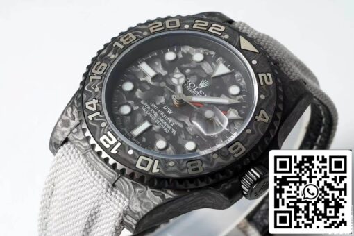 Rolex GMT-MASTER II Diw 1:1 Best Edition Carbon Fiber Fabric Strap – Bild 7