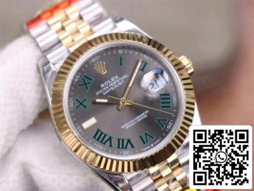 Rolex Datejust M126333-0020 1:1 Best Edition TW Factory Gray Dial Swiss ETA3235 - Image 8