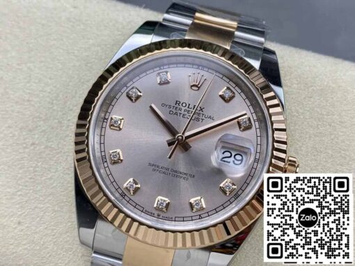 Rolex Datejust 41MM M126331-0007 1:1 Best Edition Clean Factory Diamond Dial - Image 9