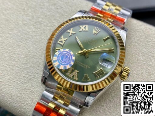 Rolex Datejust 178273 31MM 1:1 Best Edition TW Factory Green Dial - Image 7