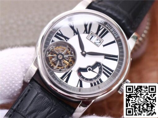 Roger Dubuis Hommage RDDBHO0568 Tourbillon 1:1 Best Edition JB Factory White Dial Swiss RD540 – Bild 7