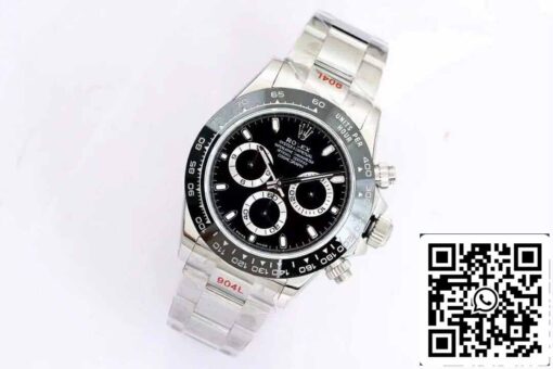 Rolex Cosmograph Daytona M116500LN-0002 1:1 Best Edition EW Factory Black Dial — изображение 7