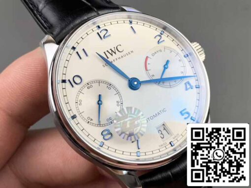 IWC Portugieser IW500705 1:1 Best Edition ZF Factory V5 White Dial Swiss ETA52010 - Image 7