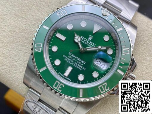 Rolex Submariner 116610LV-97200 40mm 3135 movement Clean Factory V4 Green Dial - Image 9