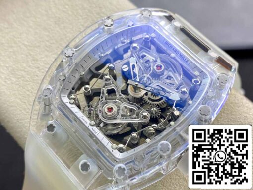 Richard Mille RM056 1:1 Best Edition EUR Factory Transparent Dial - immagine 8