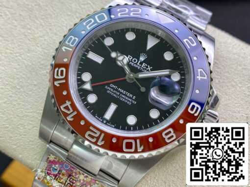 Rolex GMT Master II M126710BLRO-0002 1:1 Best Edition Clean Factory Coke Circle – Image 8