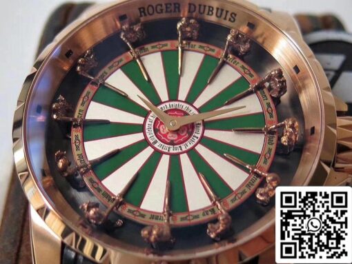 Roger Dubuis Excalibur RDDBEX0398 1:1 Best Edition ZF Factory Rose Gold Swiss ETA8215 – Image 6