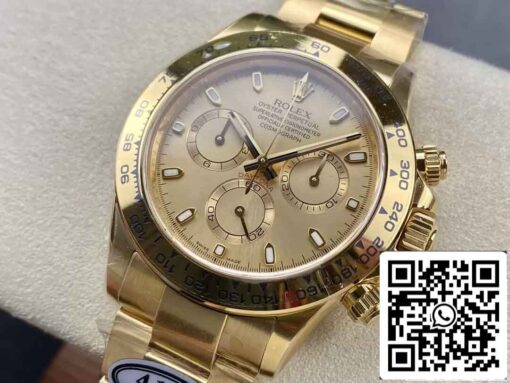 Replica Rolex Cosmograph Daytona M116508-0003 Clean Factory Yellow Gold - Image 3