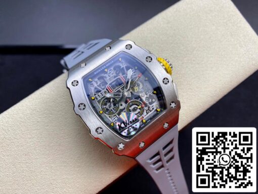 Richard Mille RM11-03 1:1 Best Edition KV Factory Titanium Steel - 이미지 2