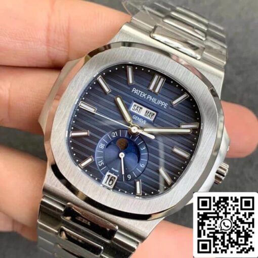 Patek Philippe Nautilus 5726/1A-014 1:1 Best Edition GR Factory Blue Dial – Image 7