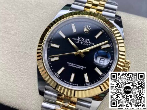 Rolex Datejust 41MM M126333-0014 1:1 Best Edition Clean Factory Yellow Gold - immagine 8