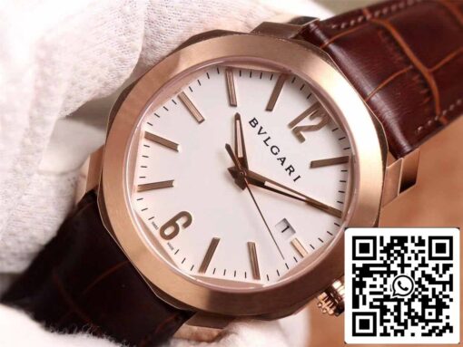 Bvlgari Octo 1:1 Best Edition BV Factory White Dial - Image 7