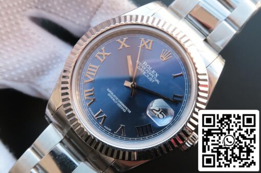 Rolex Datejust 116334 41MM 1:1 Best Edition EW Factory Blue Dial – Bild 7