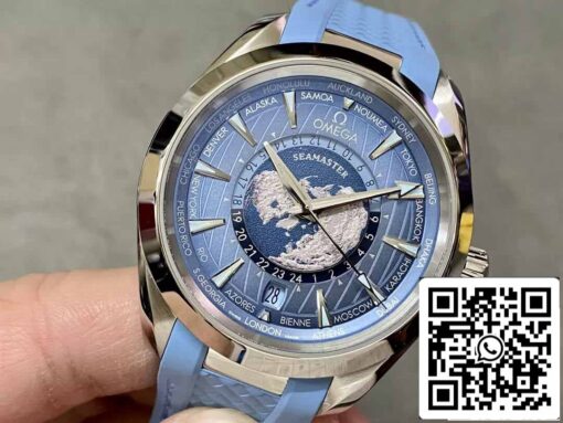 Omega Seamaster 220.12.43.22.03.002 1:1 Best Edition VS Factory Blue Dial - Imagen 7