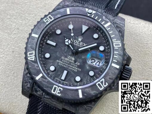 Rolex Submariner 1:1 Best Edition VS Factory DIW Carbon Fiber Dial - Image 8