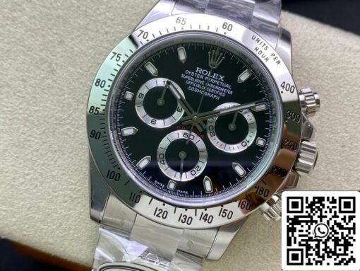 Rolex Cosmograph Daytona 116520 1:1 Best Edition Clean Factory Stainless Steel - immagine 10