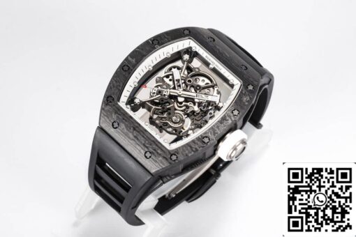 Richard Mille RM055 NTPT 1:1 Best Edition BBR Factory Black Strap - Image 7