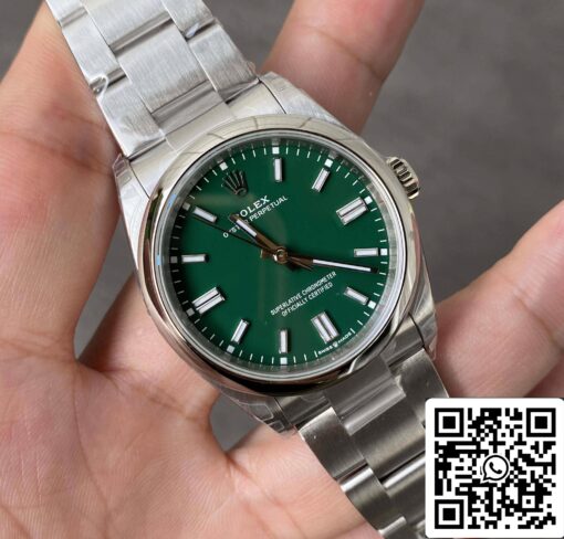 Rolex Oyster Perpetual M126000-0005 36MM 1:1 Best Edition VS Factory Stainless Steel – Bild 7