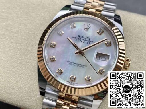 Rolex Datejust 41MM M126331-0014 1:1 Best Edition Clean Factory Mother-Of-Pearl Dial - immagine 8