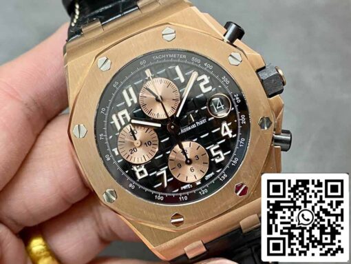 Audemars Piguet Royal Oak Offshore 26470OR.OO.A002CR.02 1:1 Best Edition APF Factory Black Dial - immagine 8