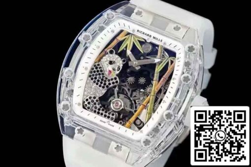 Richard Mille RM26-01 Tourbillon Replica Best Edition RM Factory Rubber Strap – Bild 3