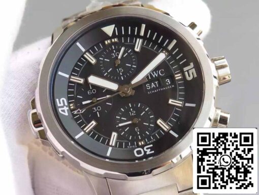 IWC Aquatimer IW376804 1:1 Best Edition V6 Factory Black Dial - Image 8