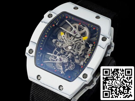 Richard Mille RM27-02 Rafael Nadal Tourbillon 1:1 Best Edition RM Factory Black Strap — изображение 8