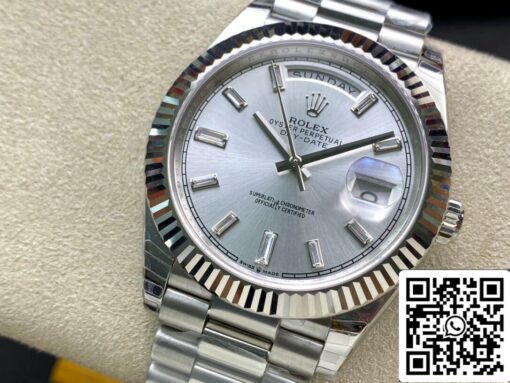 Rolex Day Date M228239-0003 1:1 Best Edition EW Factory White Gold - Image 8