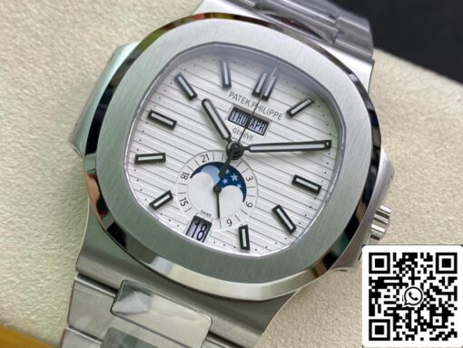 Patek Philippe Nautilus 5726/1A-010 1:1 Best Edition PPF Factory White Dial – Image 9