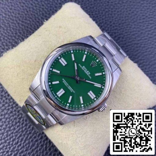 Rolex Oyster Perpetual M124300-0005 41MM 1:1 Best Edition Clean Factory Green Dial - Image 8