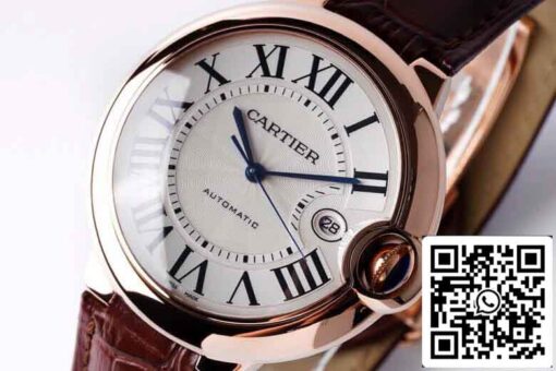 Replica Ballon Bleu De Cartier 42MM WGBB0030  AF Factory Rose Gold Case - Image 3