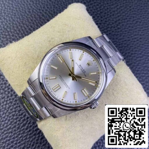 Rolex Oyster Perpetual M124300-0001 41MM 1:1 Best Edition Clean Factory Silver Dial - Image 8