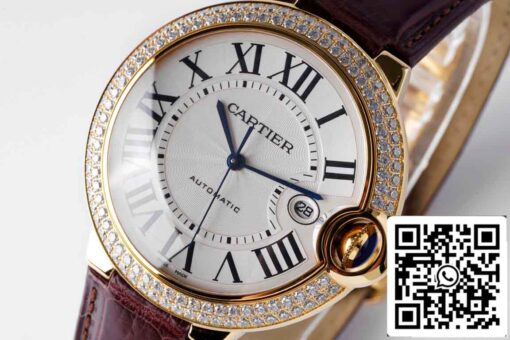 Replica Ballon Bleu De Cartier 42MM WE9007Z3 AF Factory Yellow Gold Case - Image 3