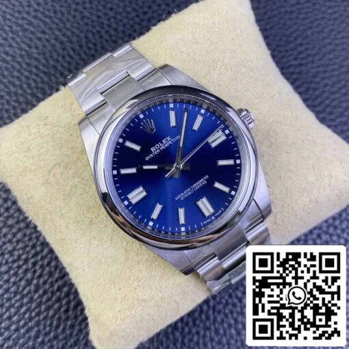 Rolex Oyster Perpetual M124300-0003 41MM 1:1 Best Edition Clean Factory Blue Dial - Image 8