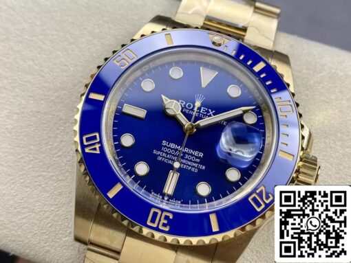 Rolex Submariner M126618lb-0002 41MM 1:1 Best Edition Clean Factory Blue Bezel - immagine 9