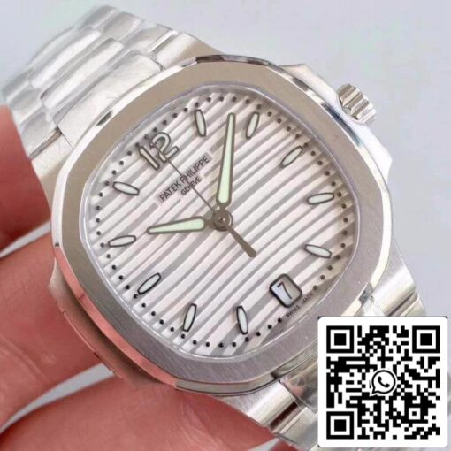 Patek Philippe Nautilus Ladies 7118/1A-010 PF Factory 1:1 Best Edition Swiss ETA324 - 이미지 4