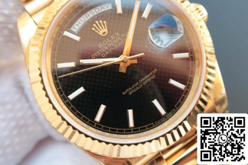 Rolex Day Date M228238-0004 1:1 Best Edition EW Factory Black Dial - Image 6